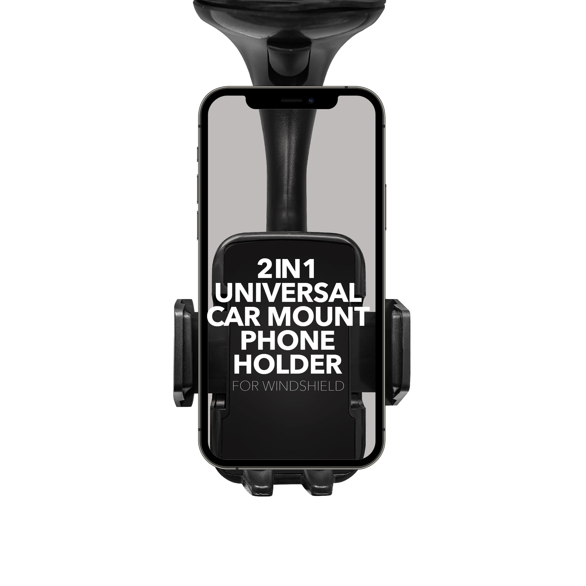 RCA 2-in-1 Universal Car Phone Holder for Dashboard & Windshield - Top Tech Audio