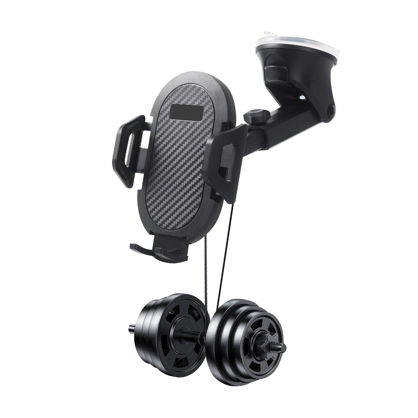 RCA CM-11 2-in-1 Universal Car Phone Holder for Dashboard & Windshield