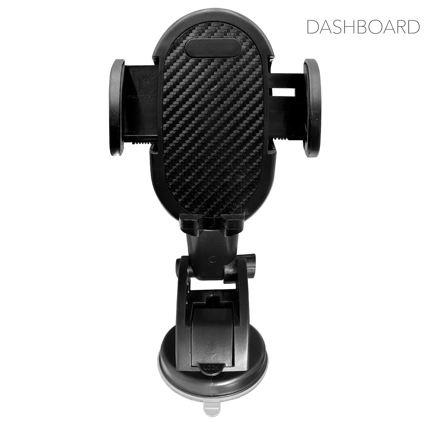 RCA CM-11 2-in-1 Universal Car Phone Holder for Dashboard & Windshield