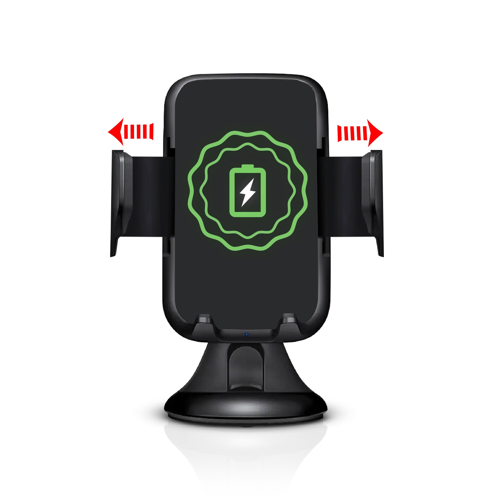 RCA 3-in-1 Wireless Car Charger & Phone Holder for Dashboard & Windshield - Top Tech Audio