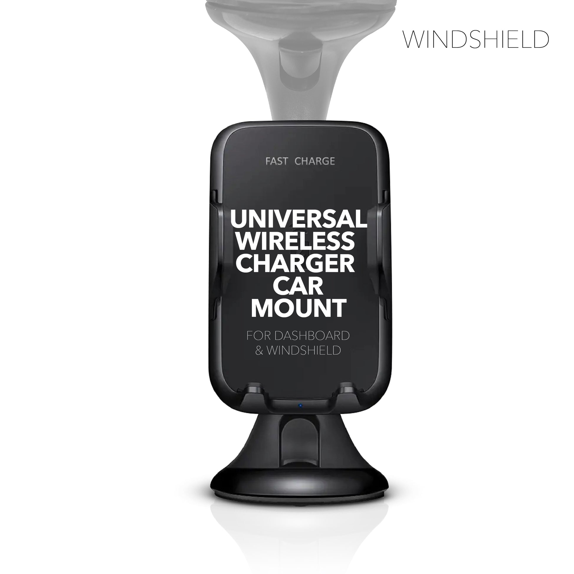 RCA 3-in-1 Wireless Car Charger & Phone Holder for Dashboard & Windshield - Top Tech Audio
