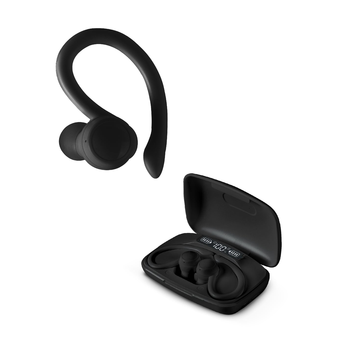 RCA Wave-70 True Wireless Earbuds with Hi-Res Audio & 20H Playtime - Top Tech Audio