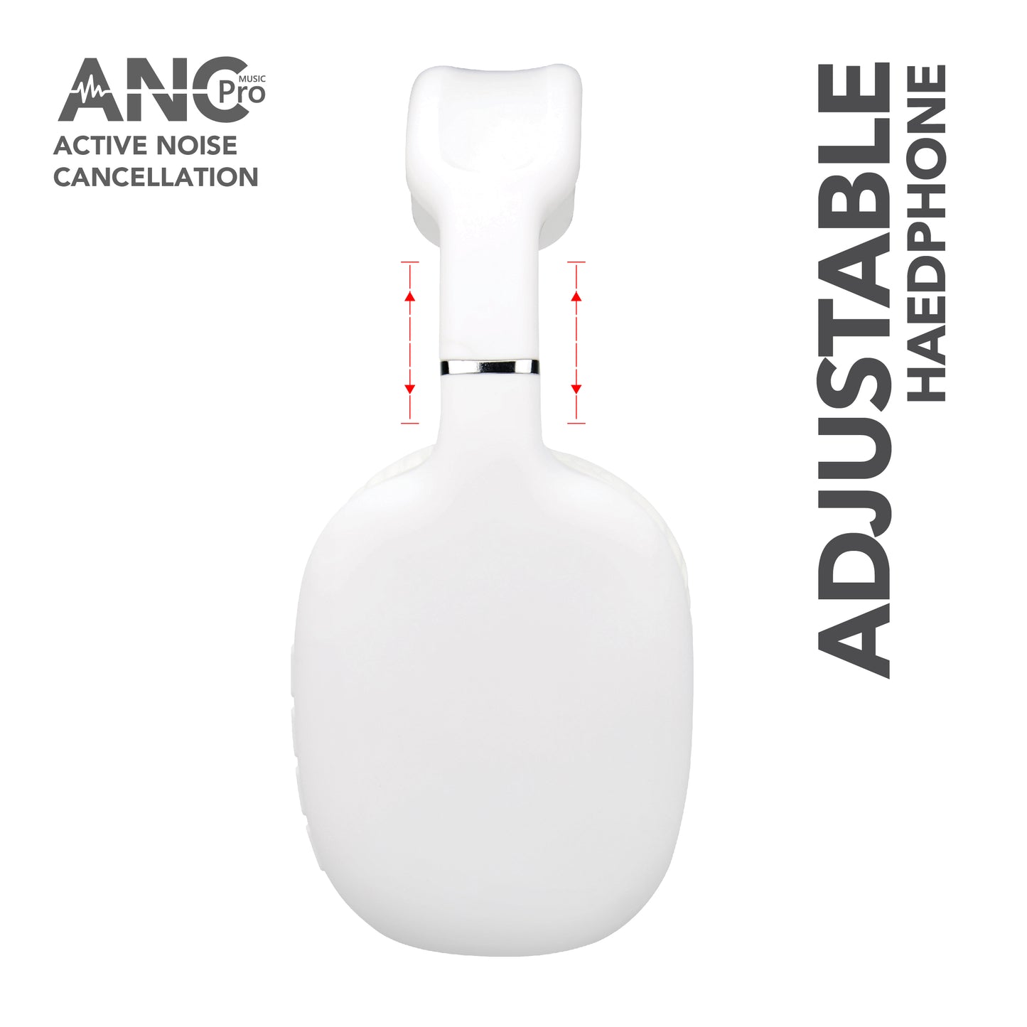 RCA Wave-53 Active Noise Cancelling Headphones, 12H Playtime, Hi-Res Audio - Top Tech Audio