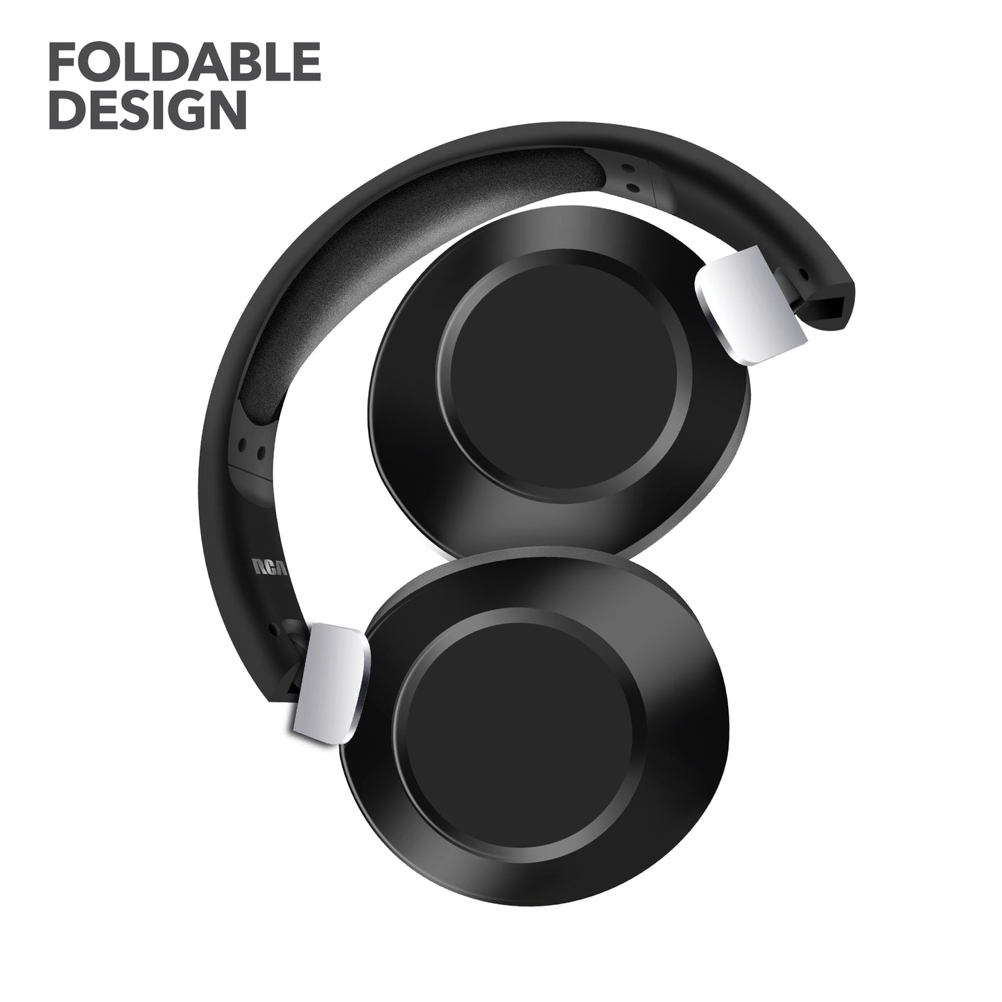 RCA Wave-54 Wireless Over-Ear Bluetooth Headphones, 12H Playtime, Hi-Res Audio - Top Tech Audio