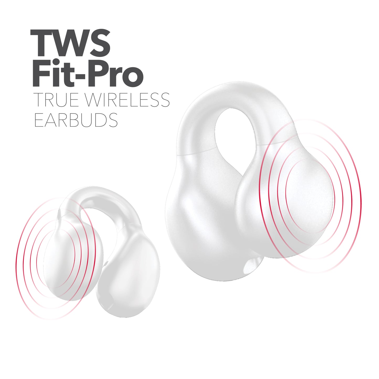 RCA Wave-66 True Wireless Earbuds, 20H Playtime, Hi-Res Audio, Big Bass - Top Tech Audio