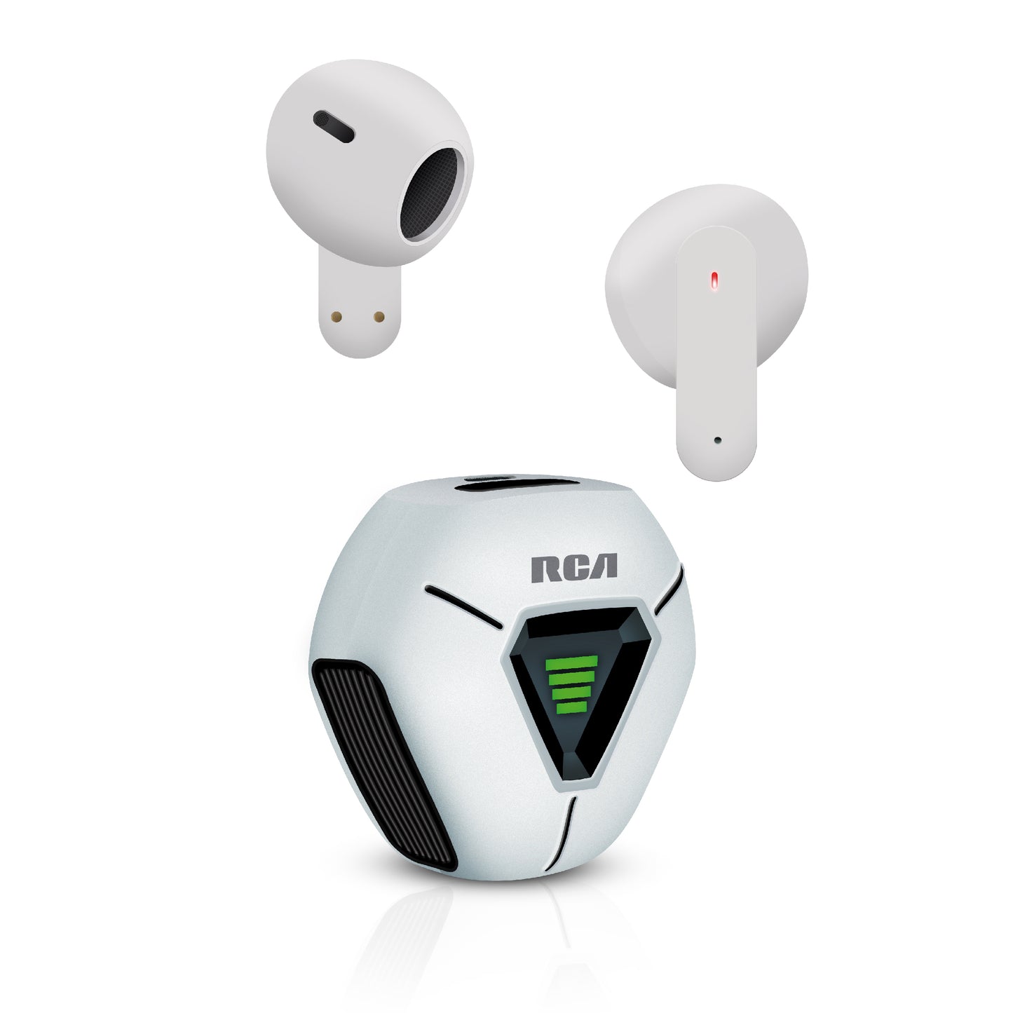RCA Wave-78 True Wireless Earbuds, 20H Playtime, Hi-Res Audio, Big Bass - Top Tech Audio