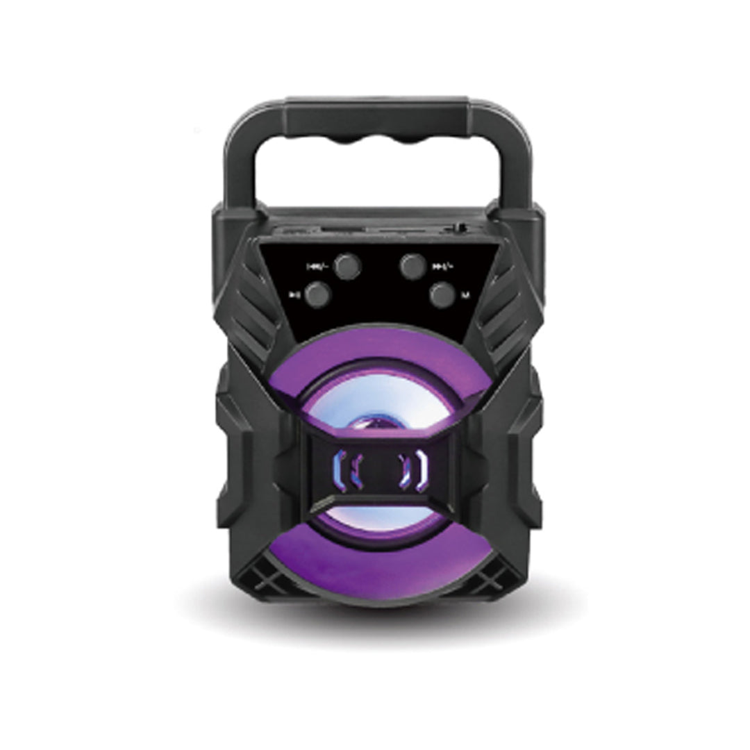 TOPTECH Blade-4 400W Portable Rechargeable Mini Speaker with Colorful Lights & FM Radio - Top Tech Audio
