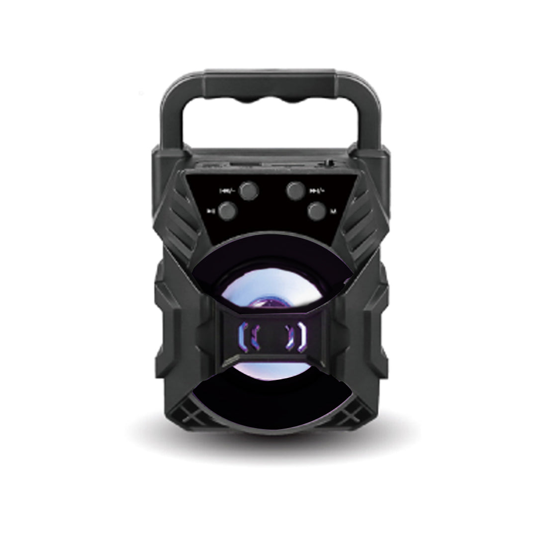 TOPTECH Blade-4 400W Portable Rechargeable Mini Speaker with Colorful Lights & FM Radio - Top Tech Audio