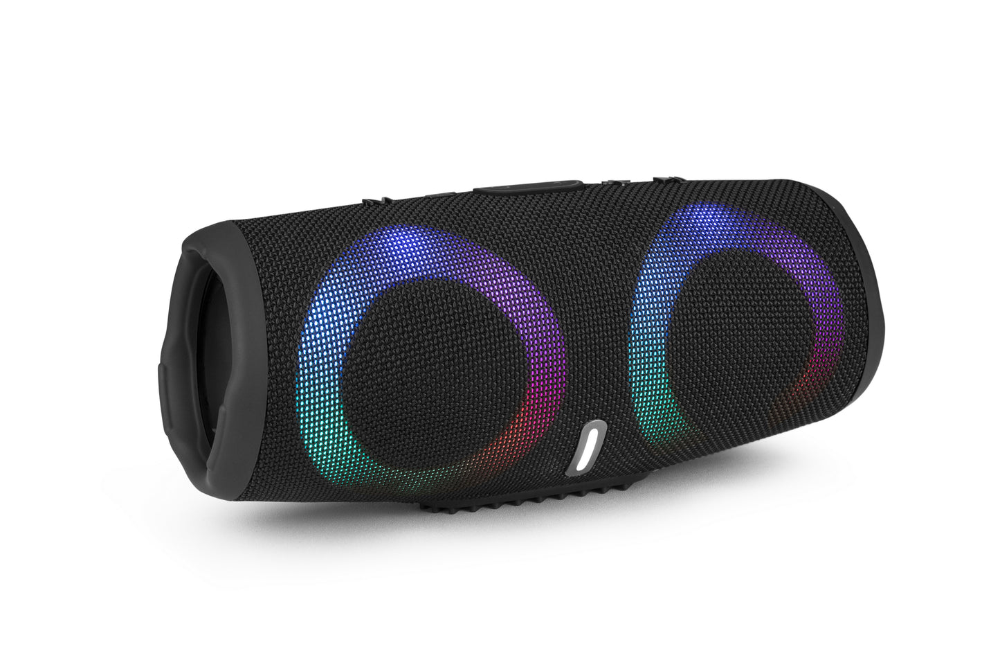 TOPTECH KL-5 Party Speaker with Dual 3” Woofers, Karaoke Mic, and Disco Lights
