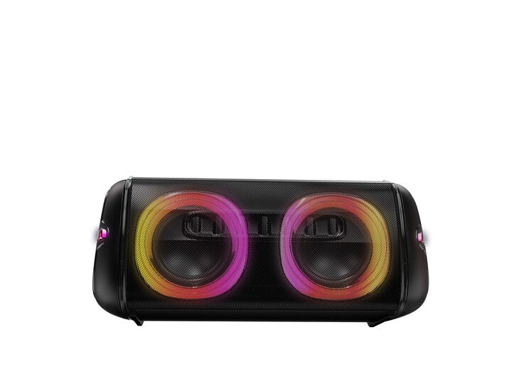 RCA FLAME-204 Double 4" Bluetooth Speaker with Carry Strap - FM/USB/TF/AUX/MIC IN - Top Tech Audio