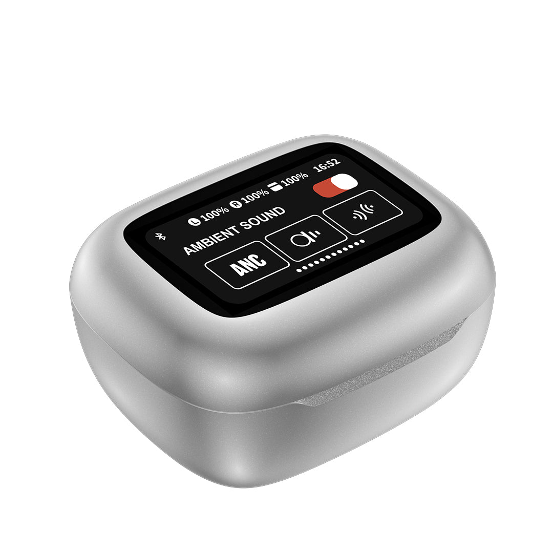 RCA WAVE-45 ANC True Wireless Earbuds with Screen - Noise Cancelling, 6H Playtime - Top Tech Audio