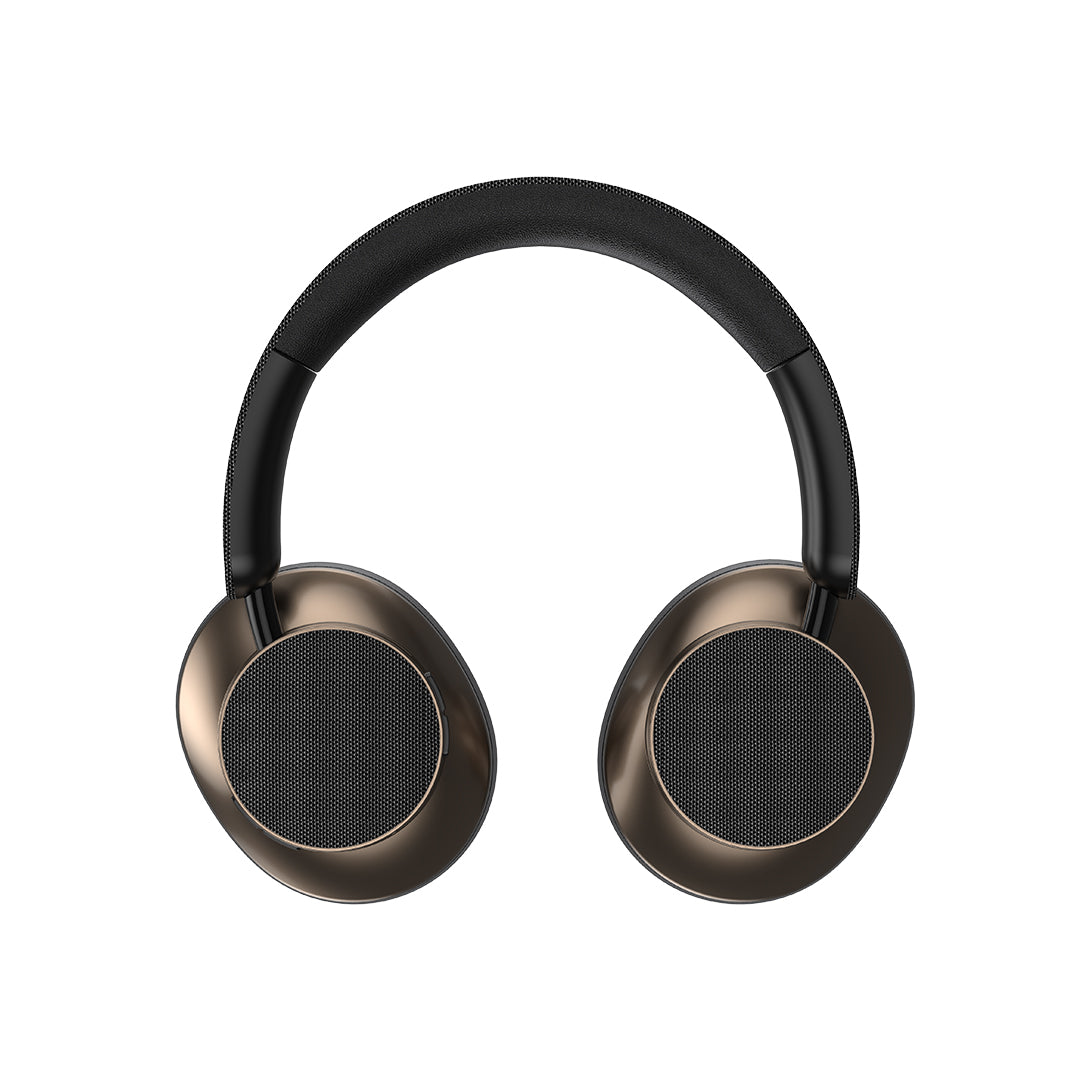 RCA WAVE-75 ANC Bluetooth Wireless Headphones - 25H Playtime, Metallic Finish - Top Tech Audio
