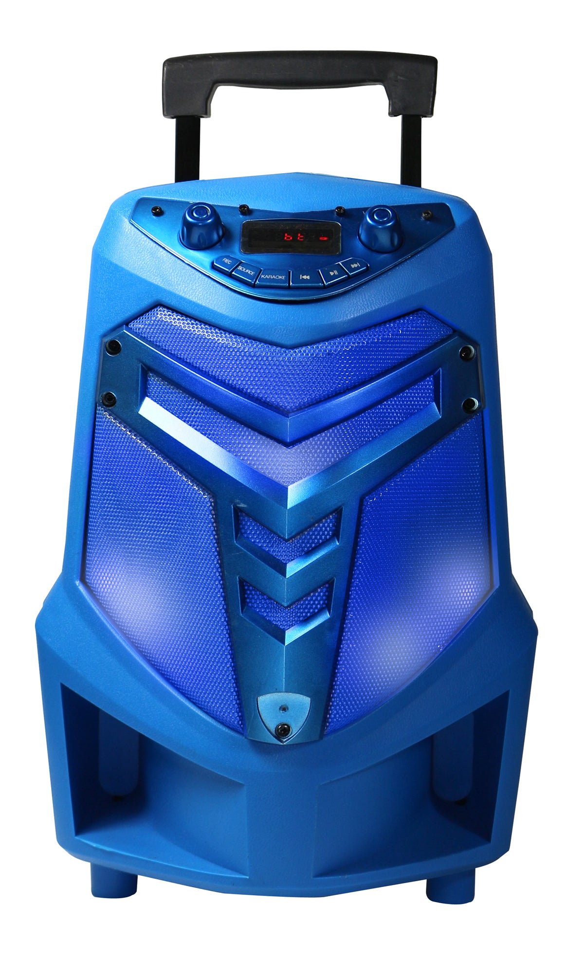 Fully AmplifiedPortable 1200 WattsPeak Power 6.5” Speaker with led light