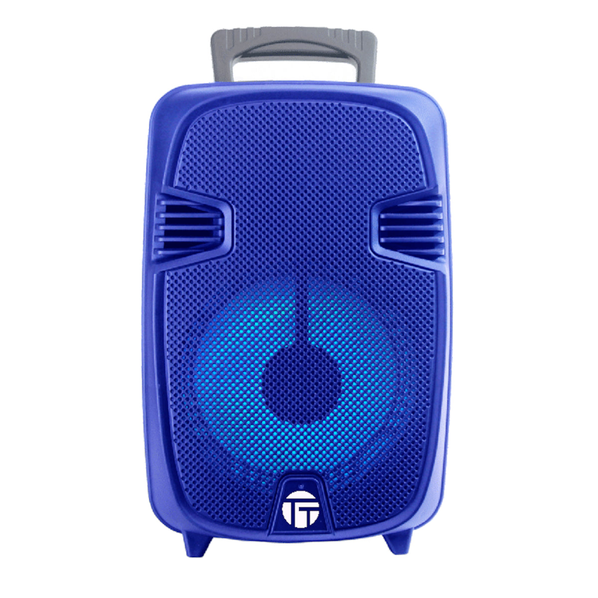 Top Tech Audio Fully Amplified Multimedia Rechargeable Speaker 1500 Watts Peak Power 8 Inch Woofer