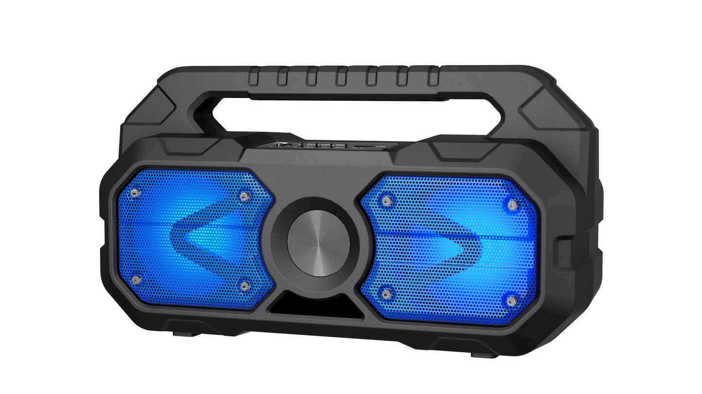 Fully Amplified Portable 1500 Watts Peak Power 2x4” Speaker