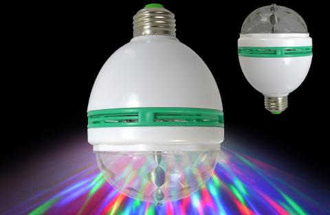 Colorful Rotating LED Light