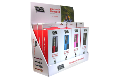 Universal Bluetooth Selfie Stick - Fully Adjustable and Extendable for All Devices