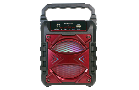 Top Tech Audio Fully Amplified Portable 500 Watts Peak Power 4” Speaker