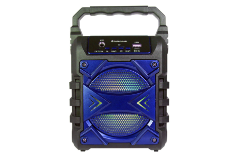 Top Tech Audio Fully Amplified Portable 500 Watts Peak Power 4” Speaker