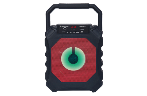 Portable Multimedia 4” Speaker with USB/SD, FM Radio, and Mic Input - Top Tech Audio