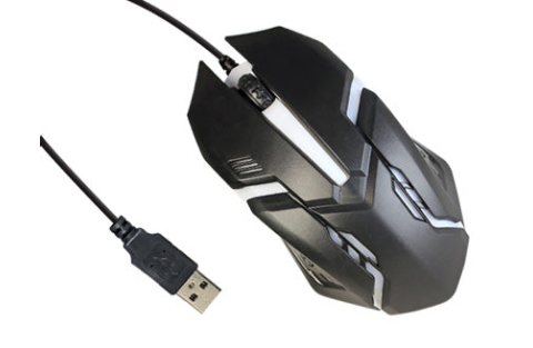 TOPTECH Wired Gaming Mouse with RGB Breathing Light and Ergonomic Design - Top Tech Audio