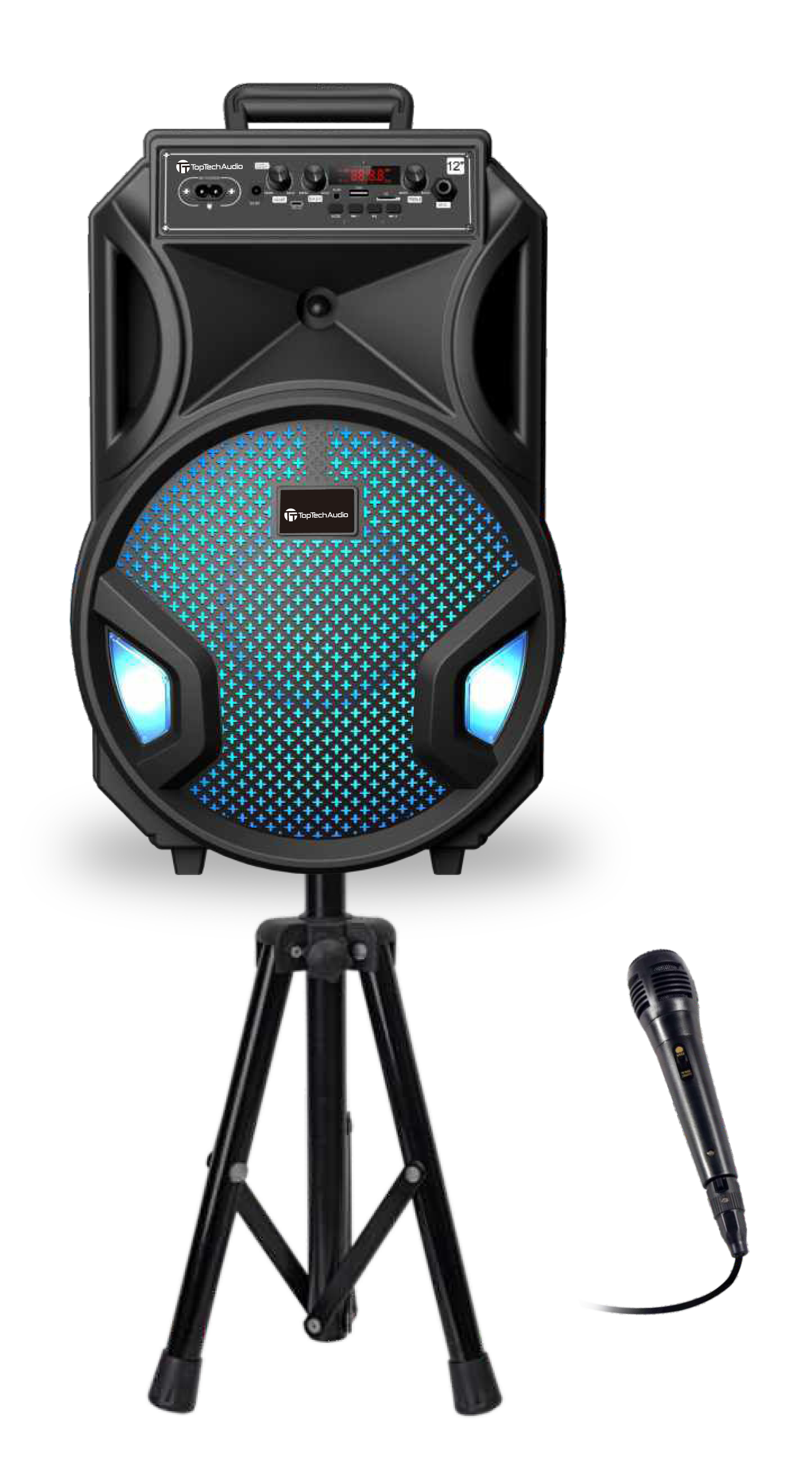 Top tech audio portable rechargeable online bluetooth speaker