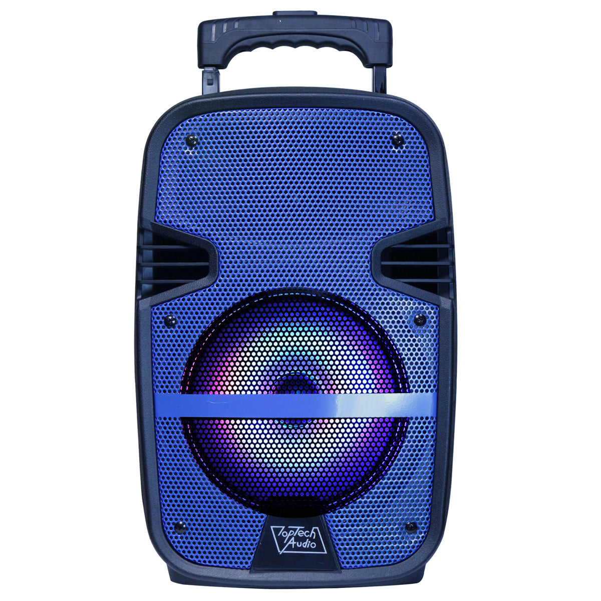 Fully Amplified Portable 2500 Watts Peak Power 15” Speaker with LED LIGHT