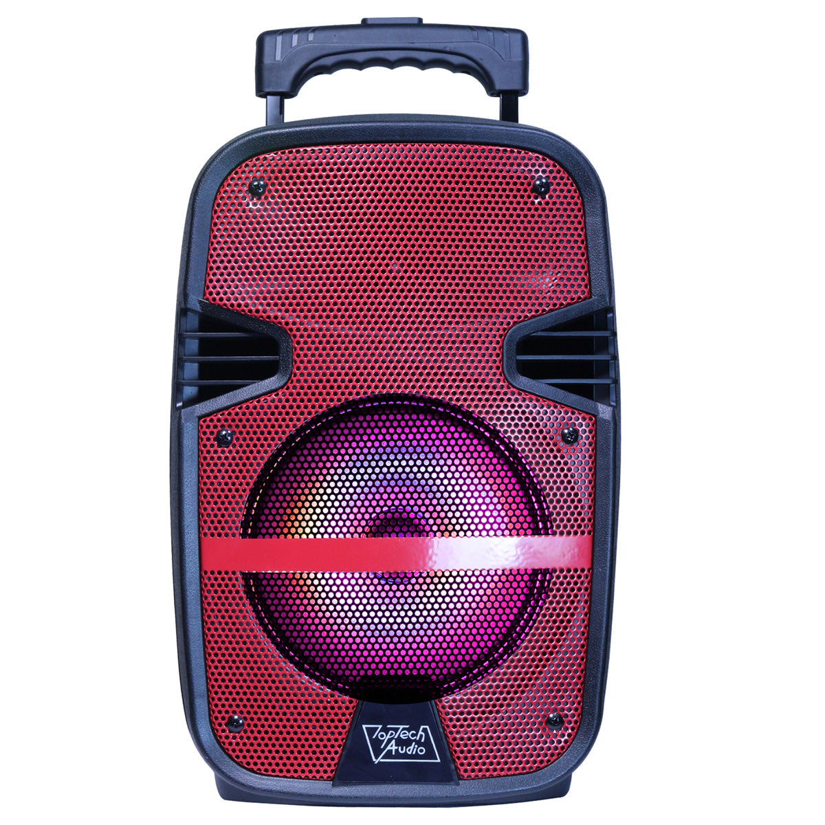 Fully Amplified Portable 2500 Watts Peak Power 15” Speaker with LED LIGHT