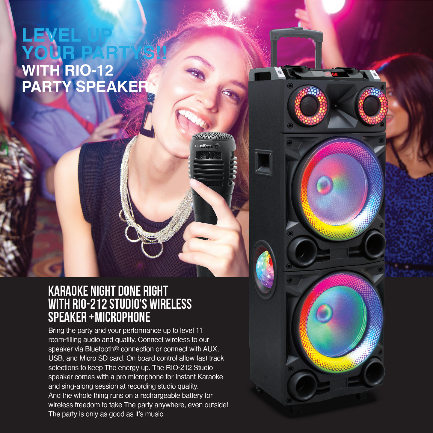 Rio-212 Party Speaker