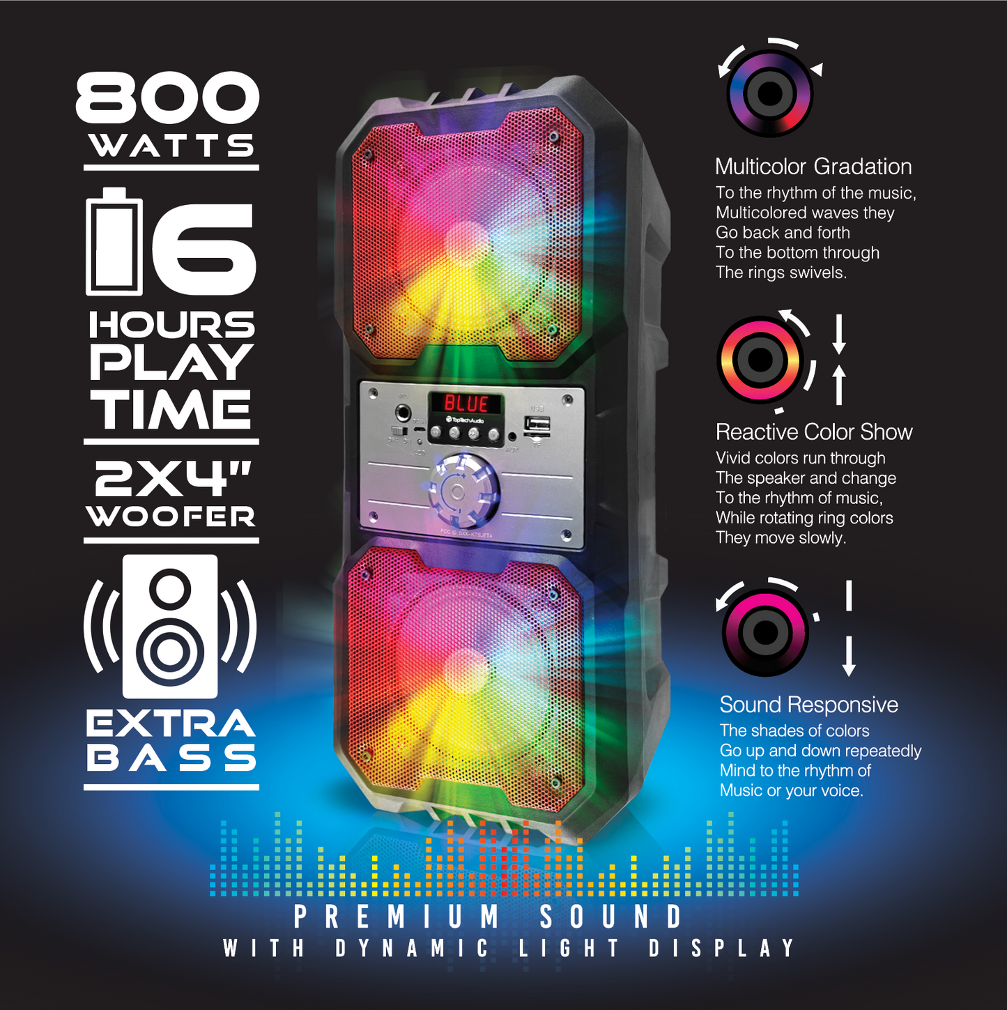 SPIKE-4 Party Speaker