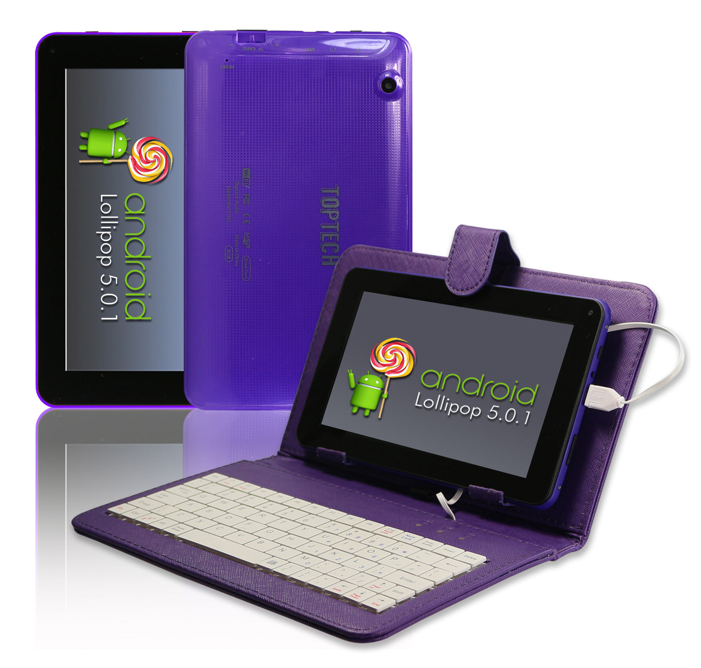 7’’ Tablet PC - Capacitive 5 Point Touch Screen