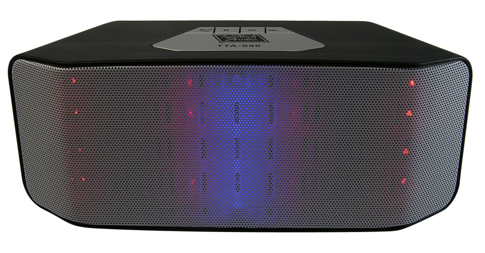 Portable Rechargeable Bluetooth Speaker with LED LIGHT FM/USB/Micro-SD