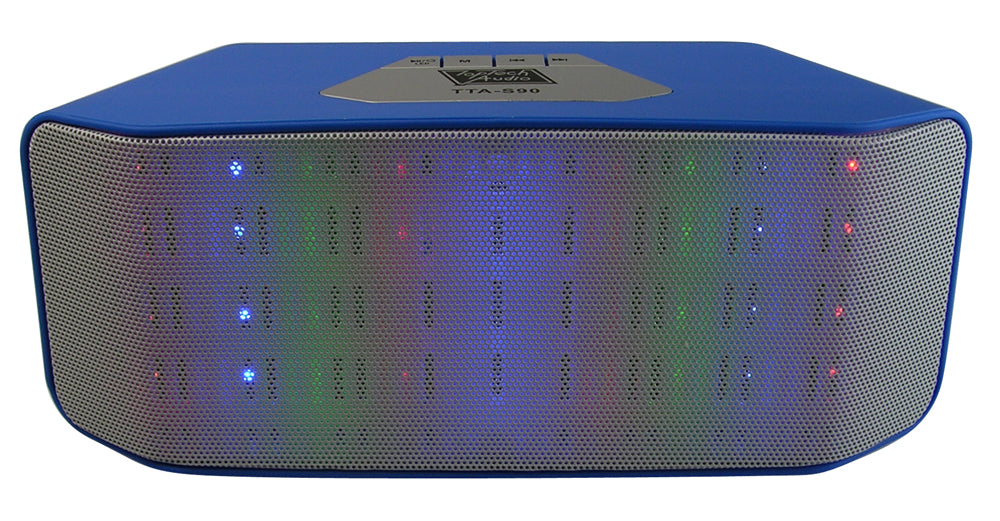 Portable Rechargeable Bluetooth Speaker with LED LIGHT FM/USB/Micro-SD
