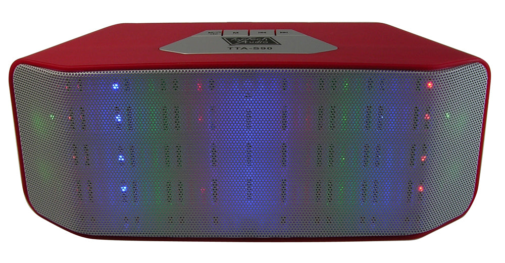 Portable Rechargeable Bluetooth Speaker with LED LIGHT FM/USB/Micro-SD