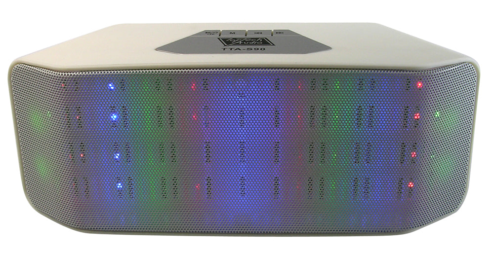 Portable Rechargeable Bluetooth Speaker with LED LIGHT FM/USB/Micro-SD