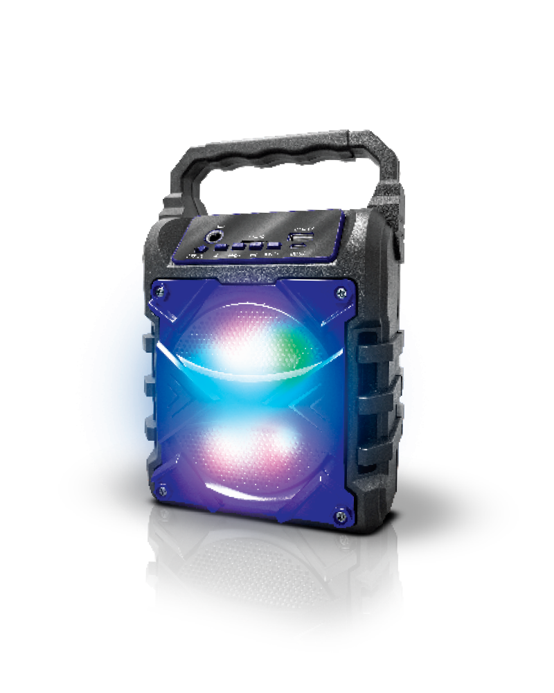 TOPTECH Jet-4 Bluetooth Speaker, 4" Woofer, 400W, Karaoke, 100ft Range, Portable - Top Tech Audio
