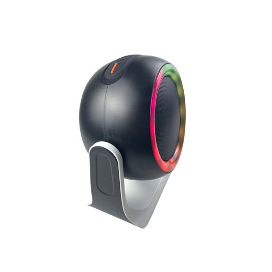 RCA BEAT-3 Micro Boom Portable Flame Mini Speaker, 12H Playback Time, Bluetooth Version 5.4, Black