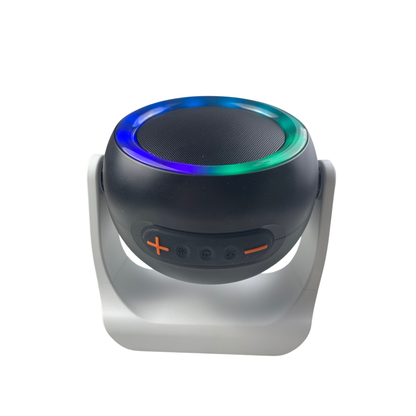 RCA BEAT-3 Micro Boom Portable Flame Mini Speaker, 12H Playback Time, Bluetooth Version 5.4, Black