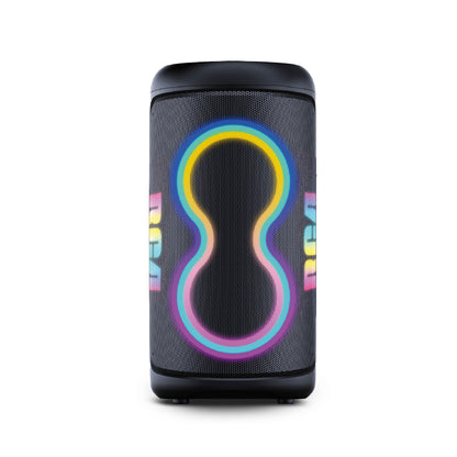 RCA BEAT-1010 Portable Bluetooth Speaker Wireless Karaoke Speaker with Mic & RGB Light