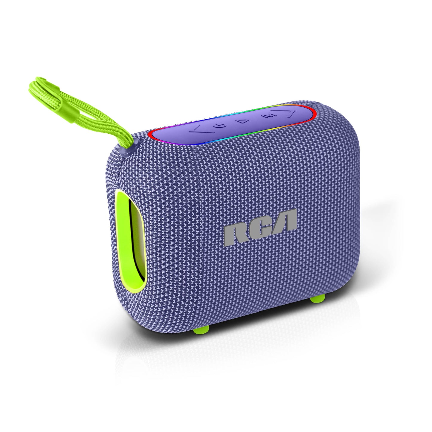RCA BEAT-33 5W Portable Bluetooth Speaker with RGB Lights & Multiple Inputs
