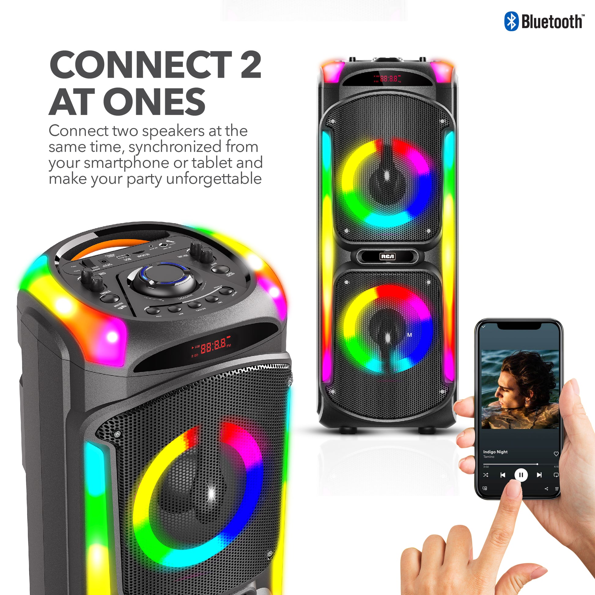 Phone Two Bluetooth Speakers At The Same Time Use Two Bluetooth