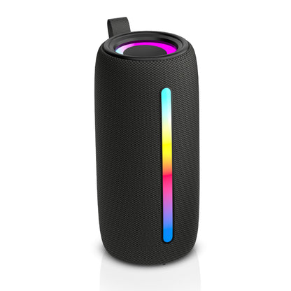 RCA FLEX-4 Mini Bazooka Flame Party Speaker with Sound Effects, 12H Playback Time, Bluetooth Version 5.1