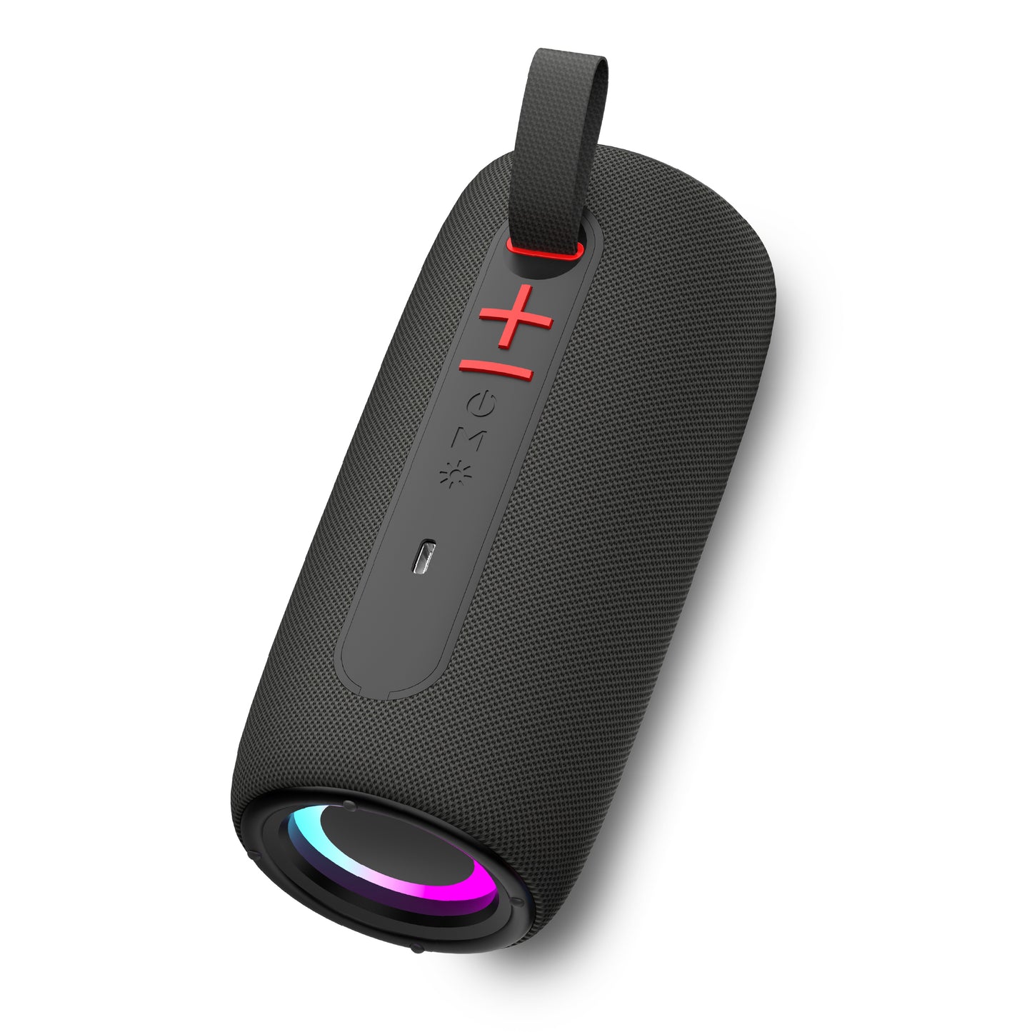 RCA FLEX-4 Mini Bazooka Flame Party Speaker with Sound Effects, 12H Playback Time, Bluetooth Version 5.1