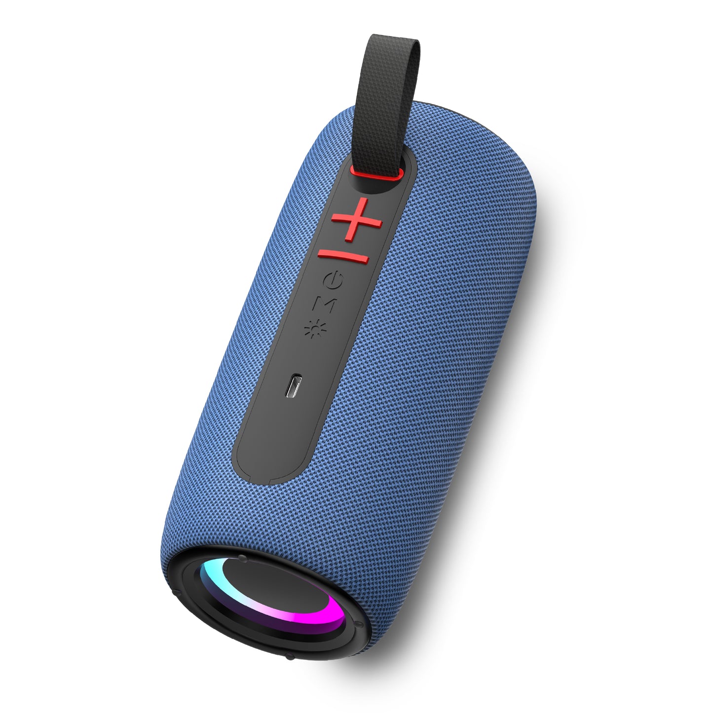 RCA FLEX-4 Mini Bazooka Flame Party Speaker with Sound Effects, 12H Playback Time, Bluetooth Version 5.1