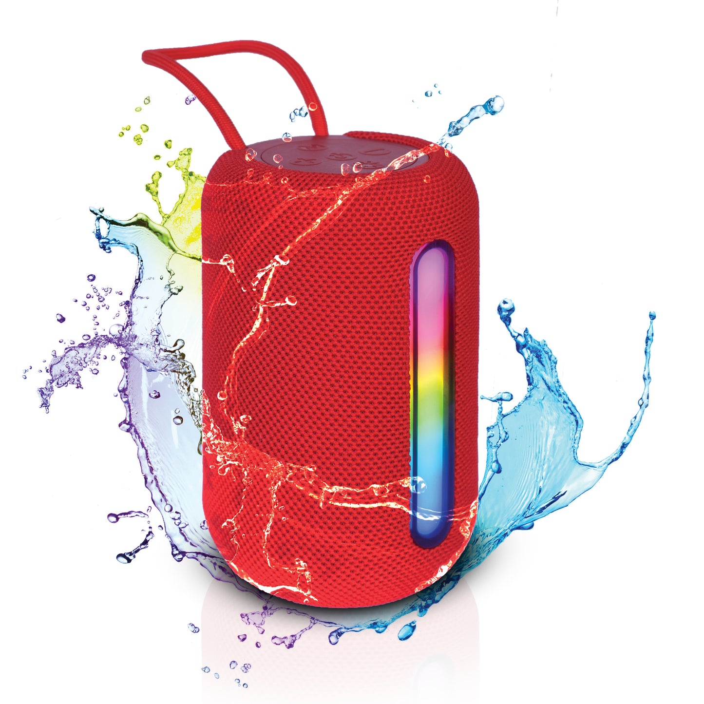 RCA STAGE-103 Bluetooth Cyber Tone Party Speaker with Lights, 12H Playback Time, Bluetooth Version 5.1