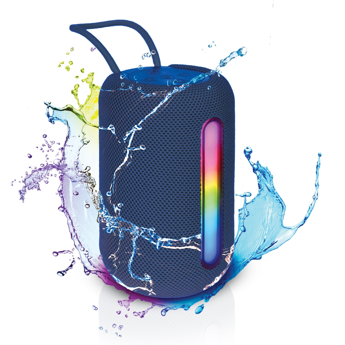 RCA STAGE-103 Bluetooth Cyber Tone Party Speaker with Lights, 12H Playback Time, Bluetooth Version 5.1