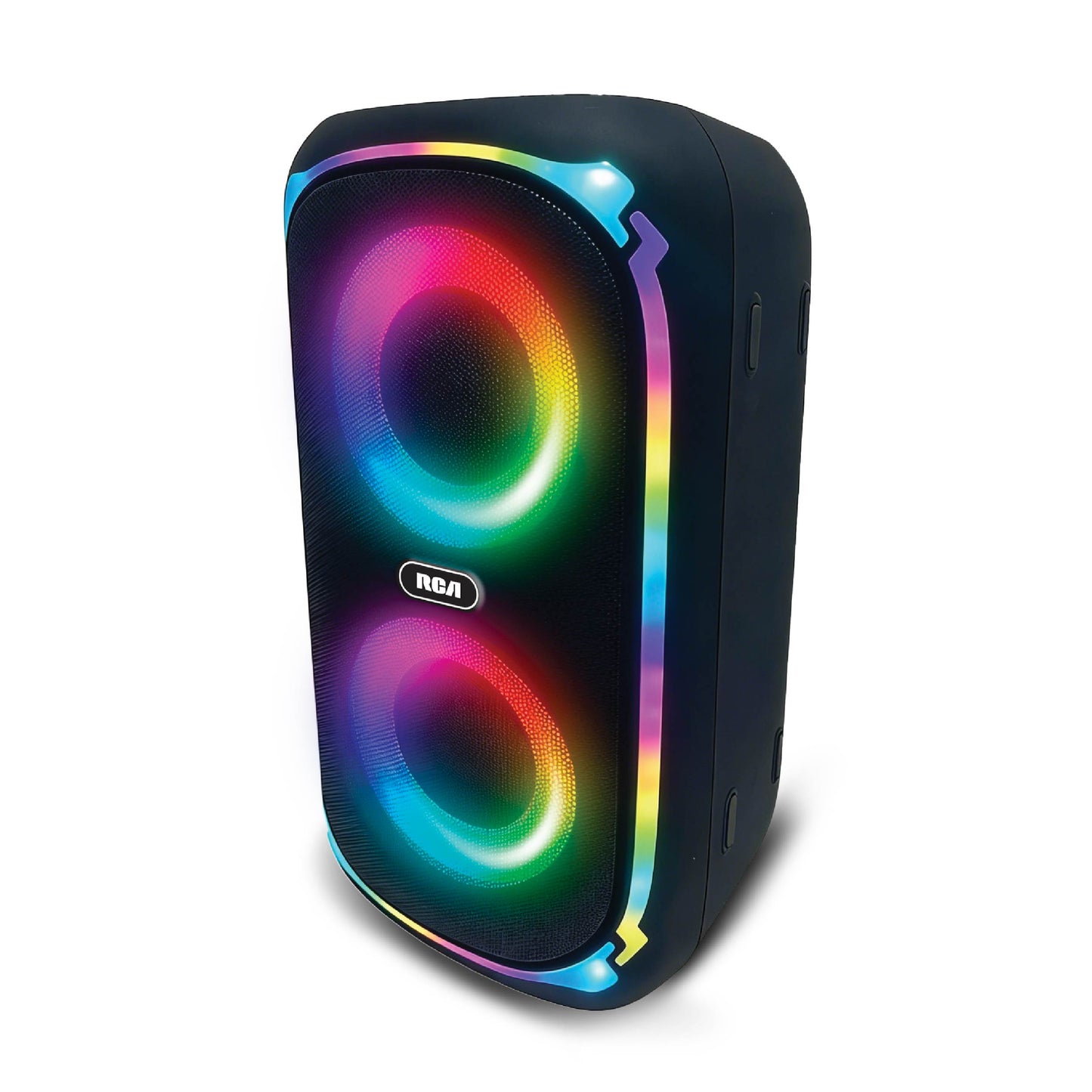 RCA BEAT-204 Portable Bluetooth Speaker Wireless Karaoke Speaker with LED Light