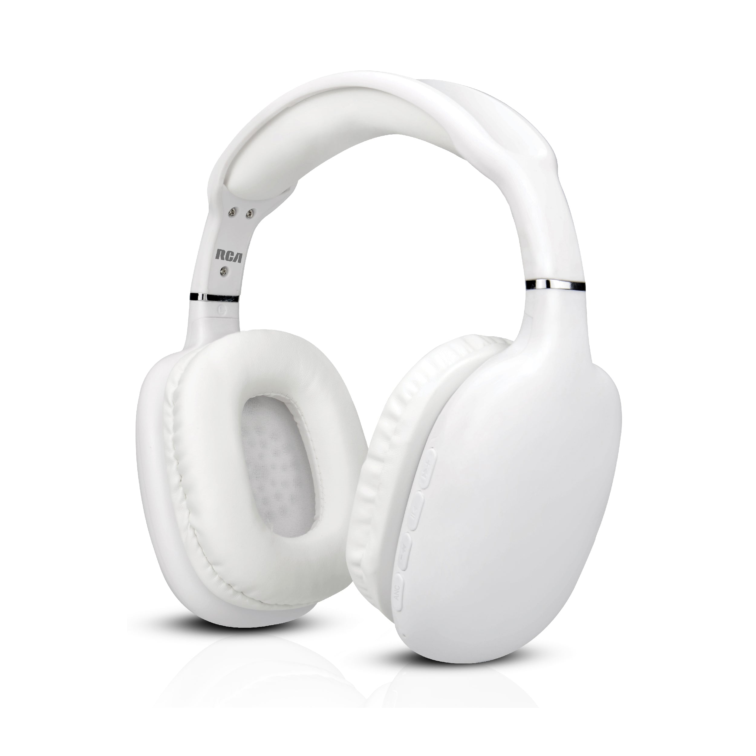 RCA Wave-53 Active Noise Cancelling Headphones, 40H Playtime, Hi-Res A ...