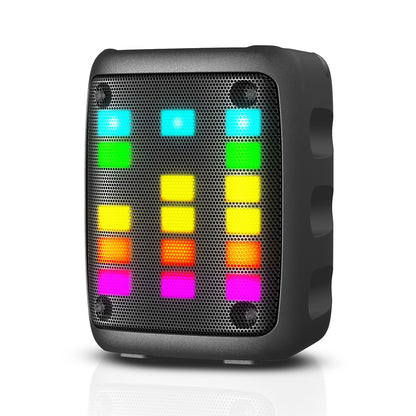 RCA Disco 103 RGB Wireless Mini Party Speaker with LED Show Lights Effect, Bluetooth and 3" Woofer