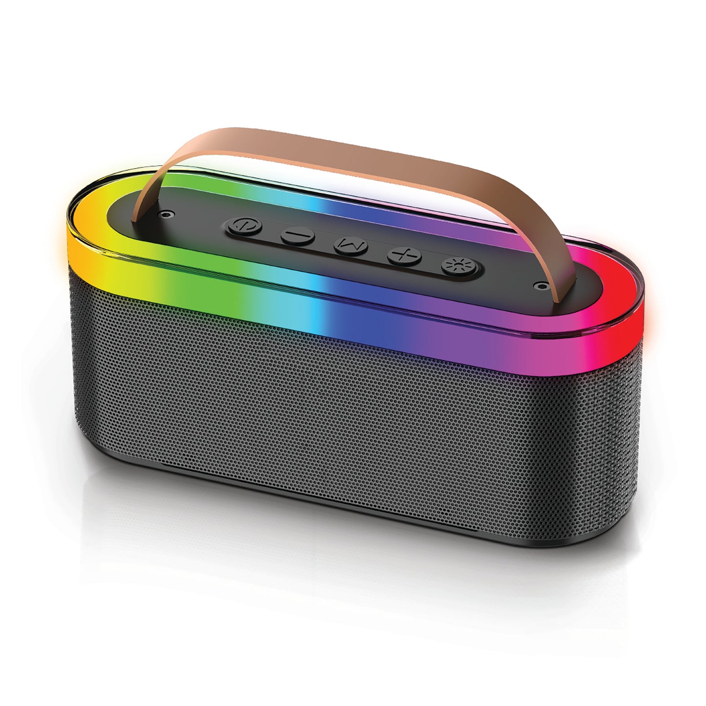 RCA FLEX-20 Portable Bluetooth Speaker with RGB Lights & TWS Stereo Pairing